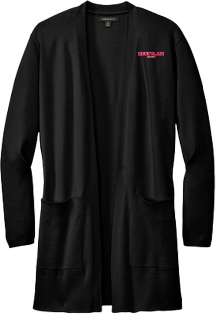 Montclair State Mercer + Mettle Womens Open Front Cardigan Sweater Primary Word Mark - ONLINE ONLY