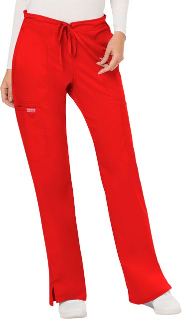 Montclair State Womens Red Revolution Scrub Pants BLANK - ONLINE ONLY