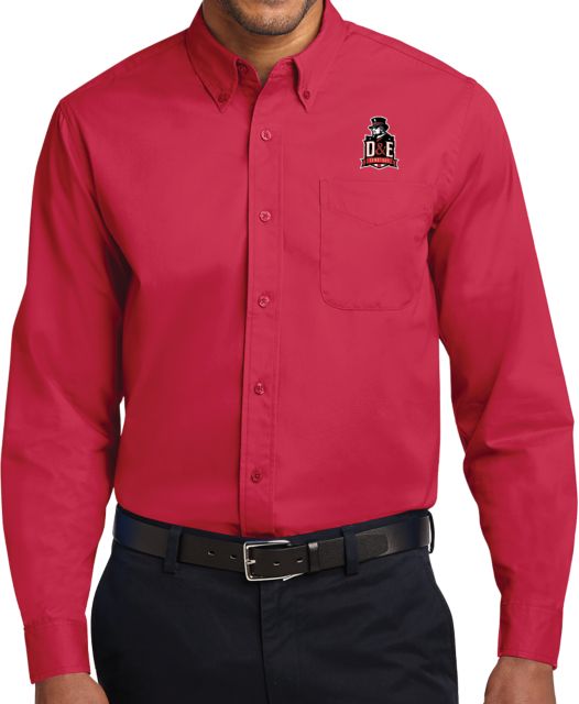 Davis & Elkins Twill Button Down Long Sleeve DE Senators - ONLINE ONLY