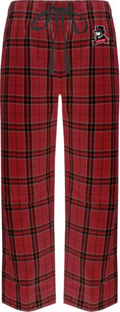 Davis & Elkins Red/Black Flannel Pajama Pant Senators - ONLINE ONLY