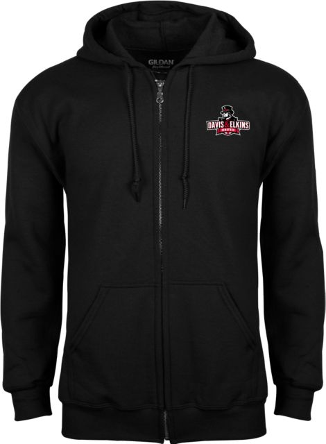 Davis & Elkins Fleece Full Zip Hoodie Primary Mark - ONLINE ONLY