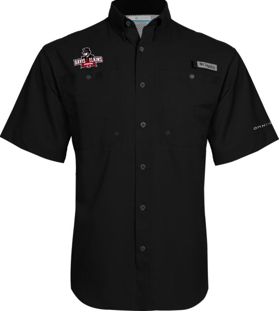 Davis and Elkins Columbia Tamiami Performance Short Sleeve Shirt Primary Mark - ONLINE ONLY