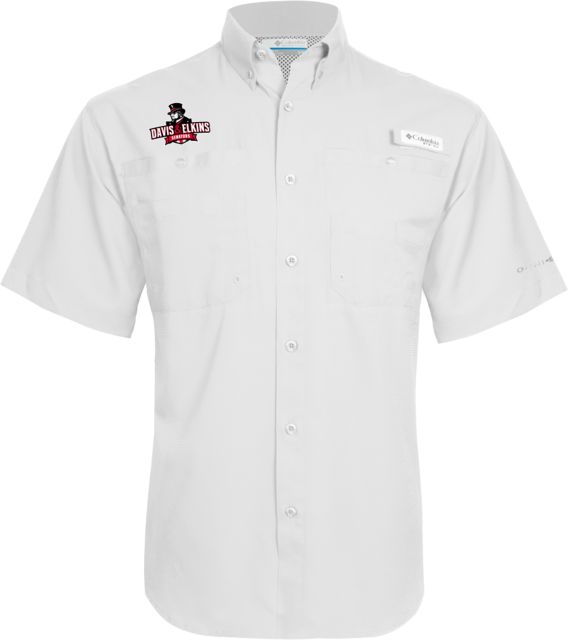 Davis and Elkins Columbia Tamiami Performance Short Sleeve Shirt Primary Mark - ONLINE ONLY