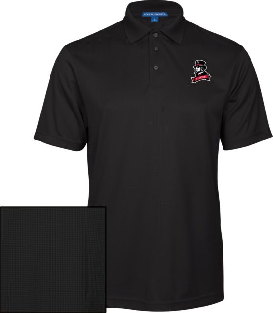 Davis & Elkins Performance Fine Jacquard Polo Senators - ONLINE ONLY
