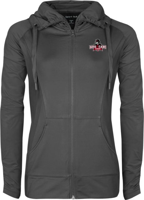 Davis & Elkins Womens Sport Wick Stretch Full Zip Jacket Primary Mark - ONLINE ONLY