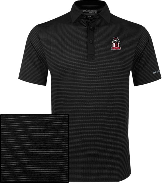 Davis and Elkins Columbia Omni Wick Sunday Golf Polo DE Senators - ONLINE ONLY