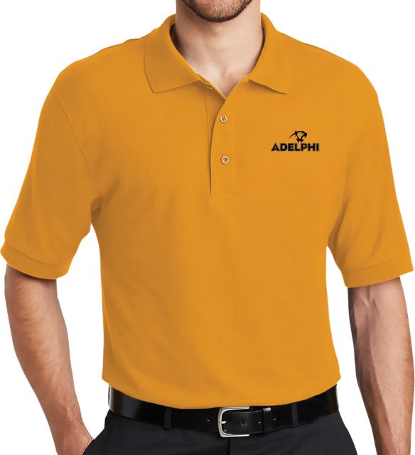 Adelphi Silk Touch Polo Adelphi with Panther Head - ONLINE ONLY