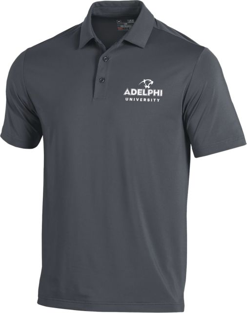 Adelphi Under Armour T2 Performance Polo Panther Head Adelphi University - ONLINE ONLY