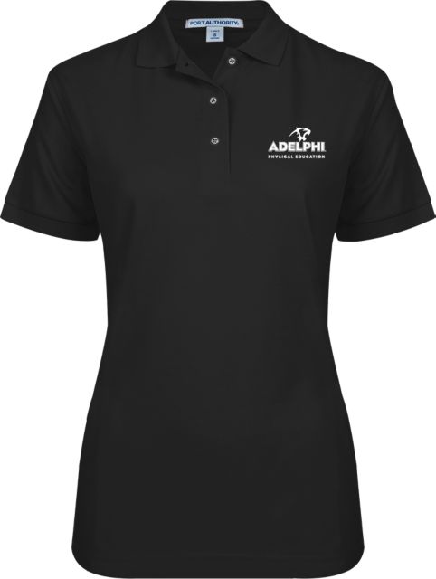 Adelphi Womens Silk Touch Pique Polo Adelphi Physical Education - ONLINE ONLY