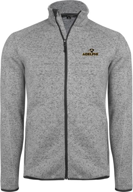 Adelphi Sweater Fleece Jacket Adelphi with Panther Head - ONLINE ONLY