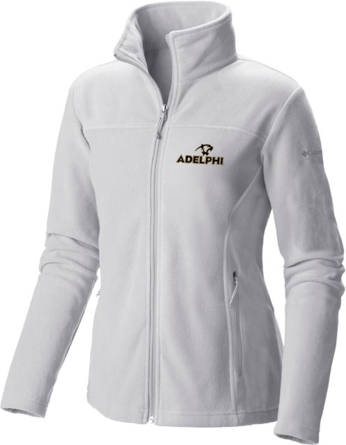 Adelphi Columbia Womens Full Zip Fleece Jacket Adelphi with Panther Head - ONLINE ONLY