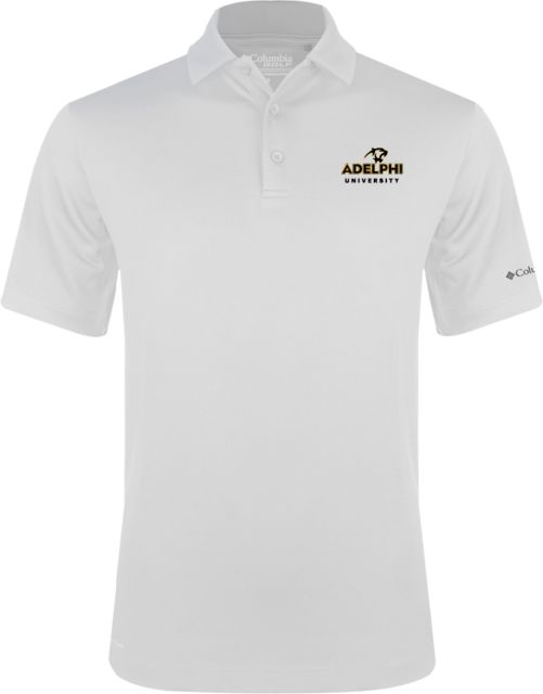 Adelphi Columbia Omni Wick Drive Polo Panther Head Adelphi University - ONLINE ONLY
