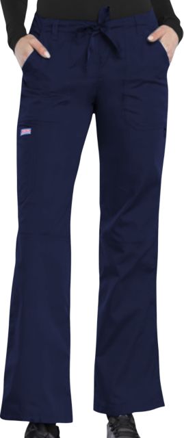 Dallas College Womens WW Originals Drawstring Scrub Pant Blank Scrubs - ONLINE ONLY