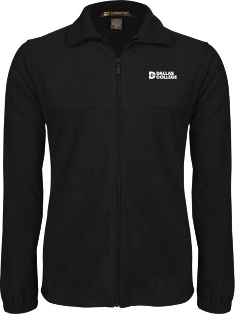 Dallas College Fleece Full Zip Jacket Primary Mark - ONLINE ONLY