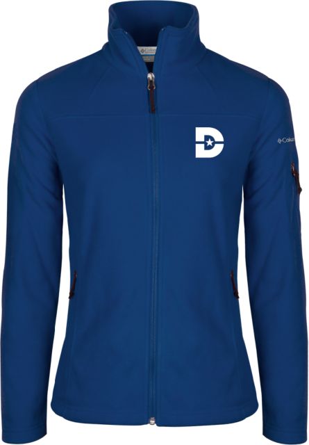 Dallas College Columbia Womens Full Zip Fleece Jacket D Mark - ONLINE ONLY