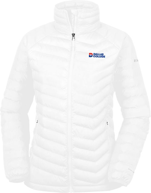 Dallas College Columbia Powder Lite Womens Jacket Primary Mark - ONLINE ONLY