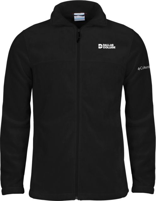 Dallas College Columbia Full Zip Fleece Jacket Primary Mark - ONLINE ONLY