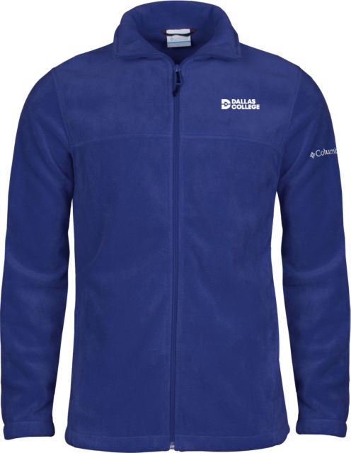 Dallas College Columbia Full Zip Fleece Jacket Primary Mark - ONLINE ONLY