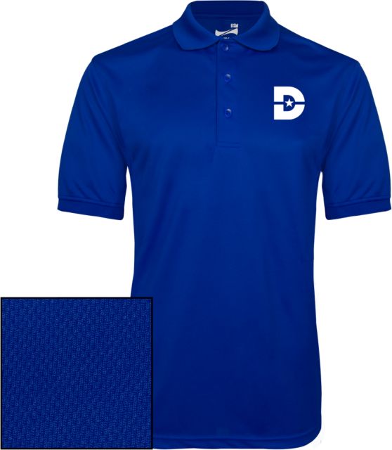 Dallas College Dry Mesh Polo D Mark - ONLINE ONLY