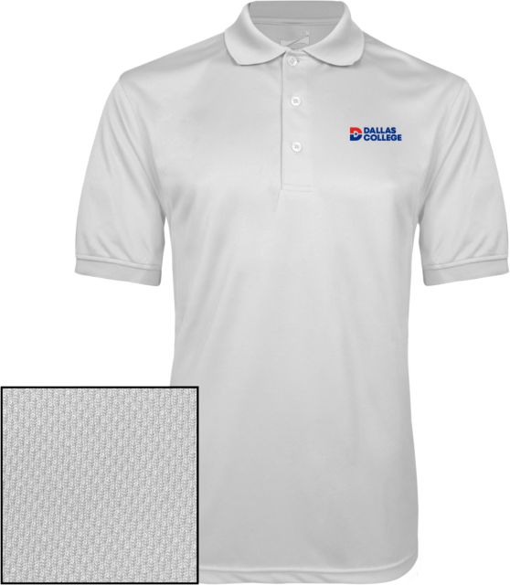 Dallas College Dry Mesh Polo Primary Mark - ONLINE ONLY