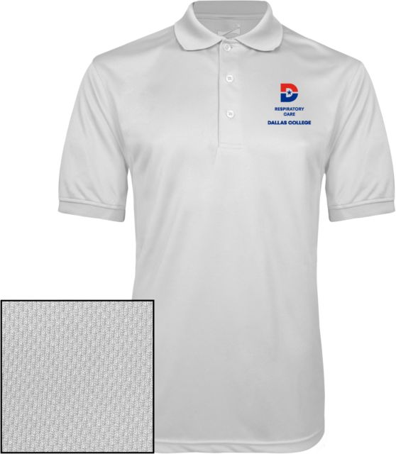 Dallas College Dry Mesh Polo Dallas College Respiratory Care - ONLINE ONLY