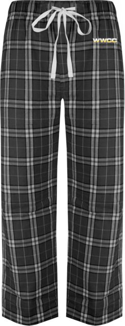 Walla Walla Flannel Pajama Pant WWCC Logo - ONLINE ONLY