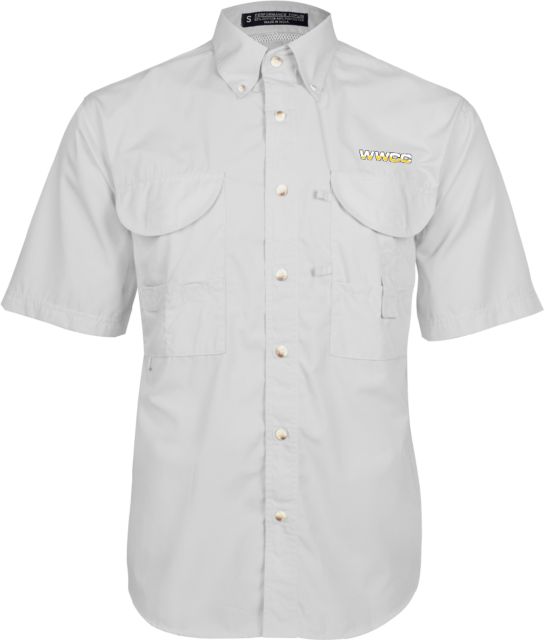 Walla Walla Fishing Shirt Performance Short Sleeve WWCC Logo - ONLINE ONLY