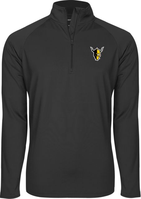 Walla Walla Sport Tek Sport Wick Stretch 1/2 Zip Pullover Warrior Head - ONLINE ONLY