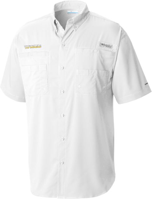 Walla Walla Columbia Tamiami Performance Short Sleeve Shirt WWCC Logo - ONLINE ONLY