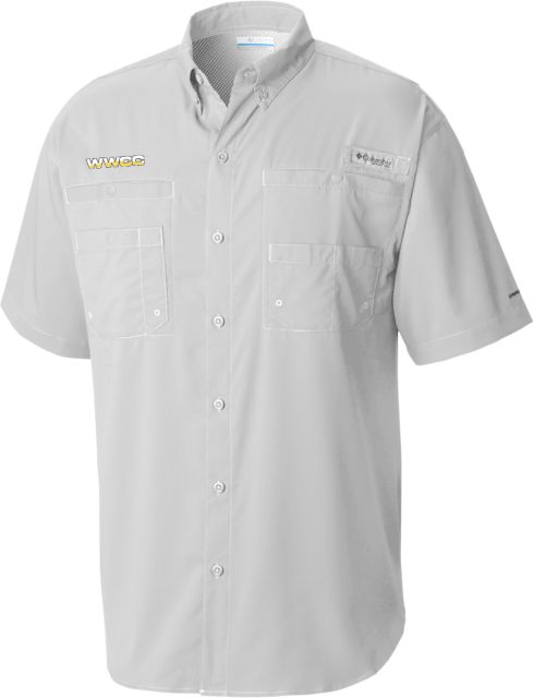 Walla Walla Columbia Cool Tamiami Performance Short Sleeve Shirt WWCC Logo - ONLINE ONLY