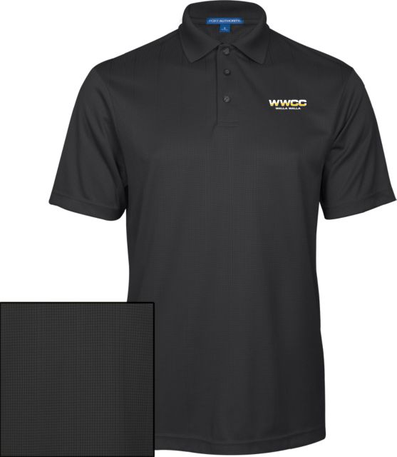 Walla Walla Performance Fine Jacquard Polo WWCC Walla Walla - ONLINE ONLY