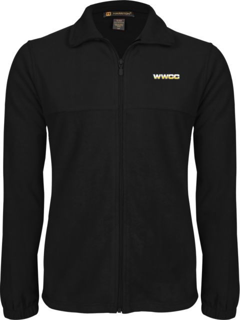 Walla Walla Fleece Full Zip Jacket WWCC Logo - ONLINE ONLY