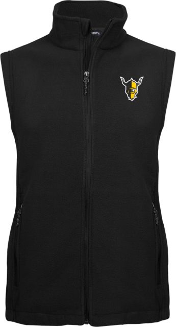 Walla Walla Fleece Full Zip Vest Warrior Head - ONLINE ONLY
