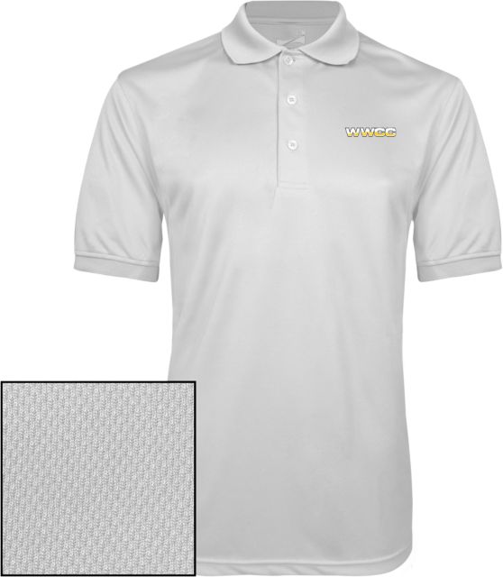 Walla Walla Dry Mesh Polo WWCC Logo - ONLINE ONLY