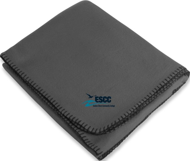 ESCC Grey Arctic Fleece Blanket ESCC Emb. - ONLINE ONLY