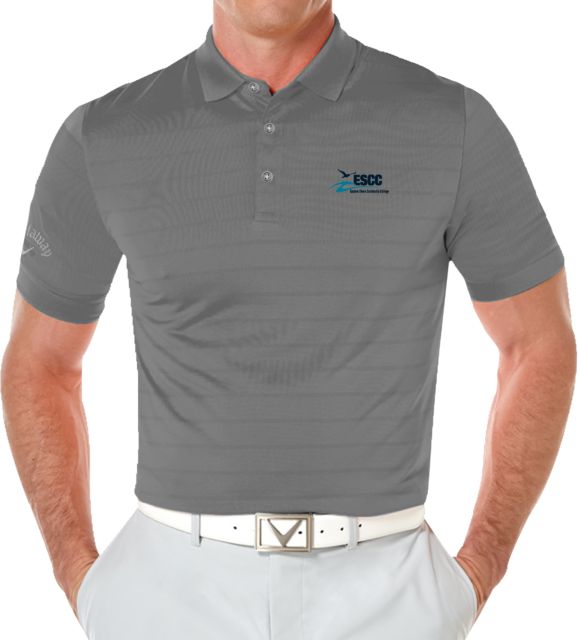 ESCC Callaway Opti Vent White Polo ESCC Emb. - ONLINE ONLY