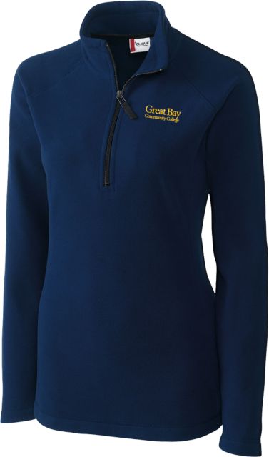 Great Bay CC C&B Womens Clique Summit Performance Fleece Half Zip Great Bay Community College - ONLINE ONLY
