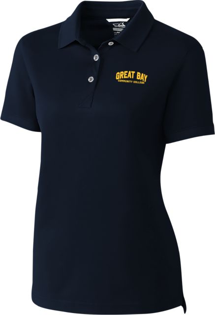 Great Bay CC C&B Womens Advantage Polo Arched Great Bay Community College - ONLINE ONLY