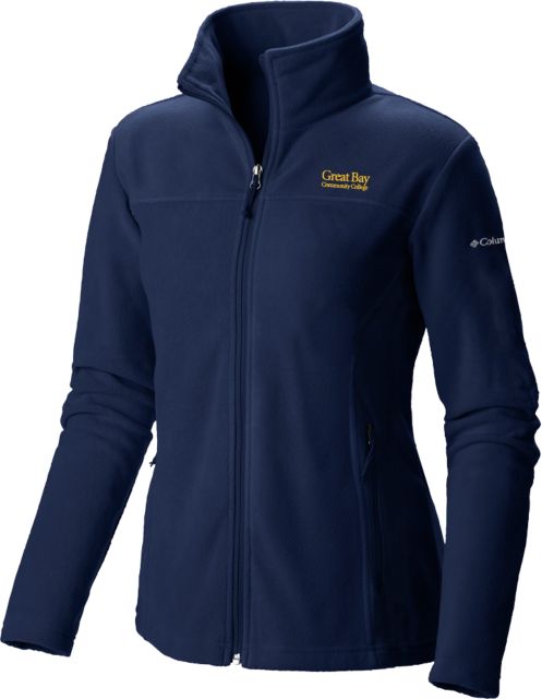 Great Bay CC Columbia Womens Full Zip Fleece Jacket Great Bay Community College - ONLINE ONLY