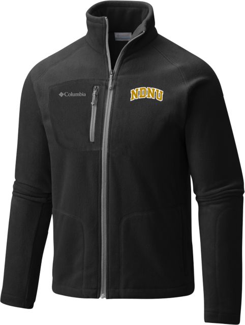 Notre Dame De Namur Columbia Full Zip Fleece Jacket Arched NDNU - ONLINE ONLY