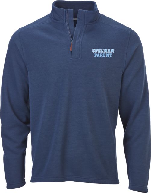 Spelman College Boxercraft Indigo Sullivan 1/4 Zip Parent - Spelman College - ONLINE ONLY