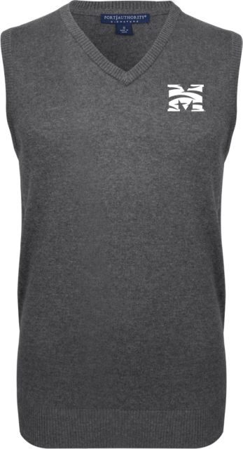 Morehouse College VNeck Sweater Vest Tiger M - ONLINE ONLY