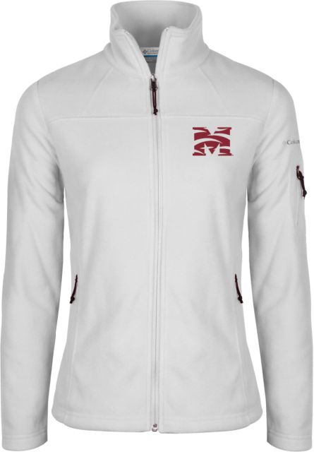 Morehouse College Columbia Womens Full Zip Fleece Jacket Tiger M - ONLINE ONLY