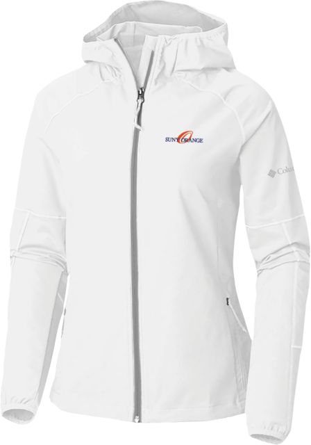 SUNY County CC Columbia Ladies Sweet As Ivory Hooded Jacket Primary Logo - ONLINE ONLY
