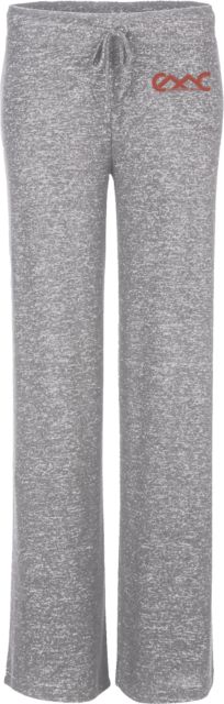 Copper Mountain Boxercraft Womens Oxford Heather Cuddle Wide Leg Pant Copper Mountain College Primary Mark - ONLINE ONLY