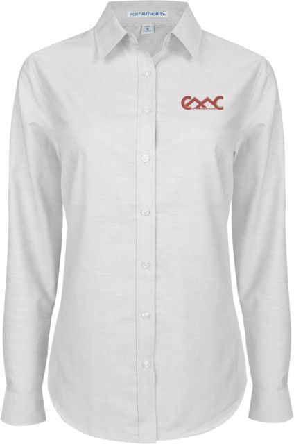 Copper Mountain Womens Oxford Shirt Copper Mountain College Primary Mark - ONLINE ONLY
