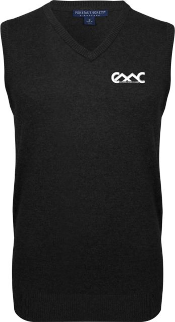 Copper Mountain VNeck Sweater Vest Copper Mountain College Primary Mark - ONLINE ONLY