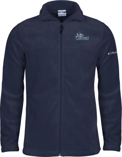 Carteret Columbia Full Zip Fleece Jacket Primary Mark - ONLINE ONLY