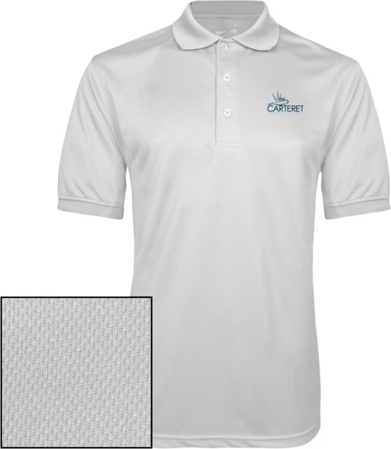 Carteret Dry Mesh Polo Primary Mark - ONLINE ONLY