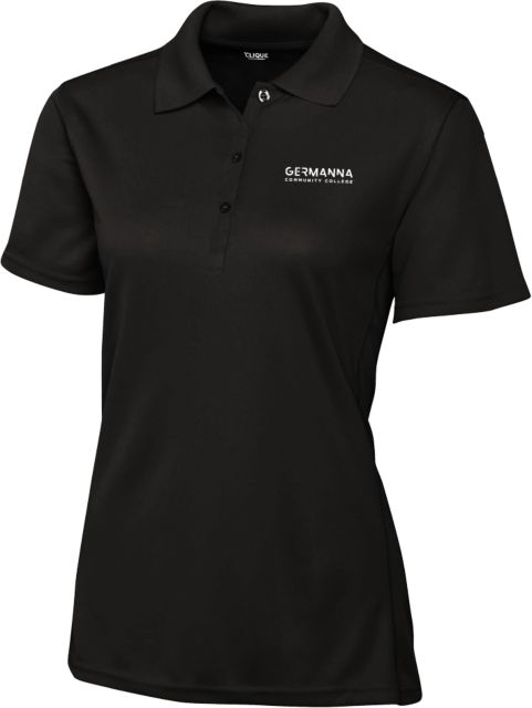 Germanna C&B Womens Clique Ice Pique Polo Germanna Community College Primary Mark - ONLINE ONLY